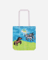Sky High Farm Flatbush Totebag Woven White Bags and Backpacks Tote Bags SHF03K022 1