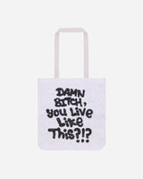 Sky High Farm Flatbush Totebag Woven White Bags and Backpacks Tote Bags SHF03K022 1