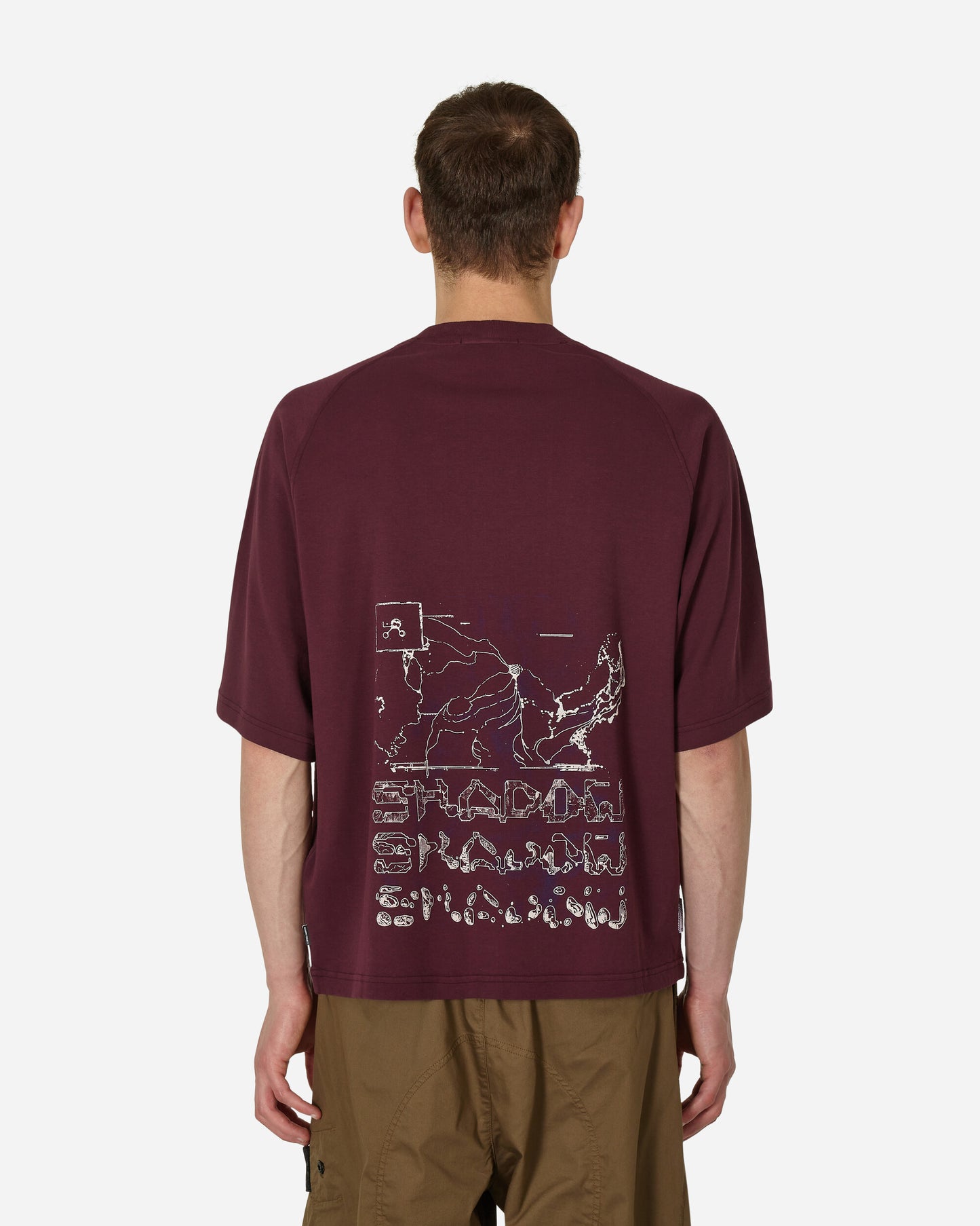 Stone Island Shadow Project Ss Sleeve Bordeaux T-Shirts Shortsleeve MO78192052C V2012